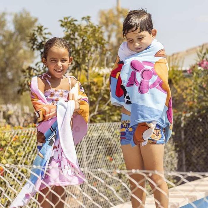 Serviette de plage The Paw Patrol Rose clair 70 x 140 cm 1 Serviette de plage The Paw Patrol Rose clair 70 x 140 cm 1