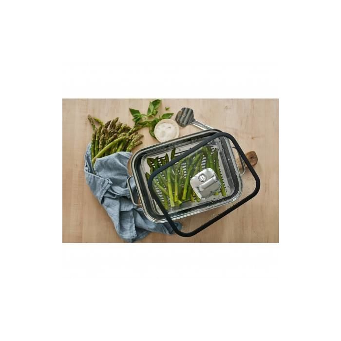 WMF 1741026040 Vitalis Compact Aroma Dampfgarer mit Silikondichtung 3