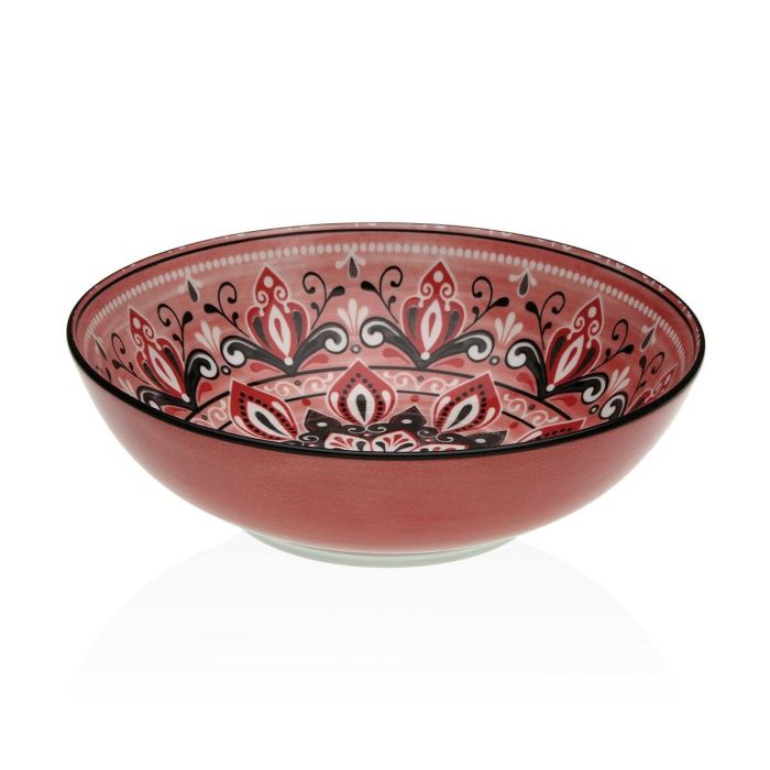 Saladier Versa Rouge Céramique Porcelaine 22,5 x 9 x 22,5 cm