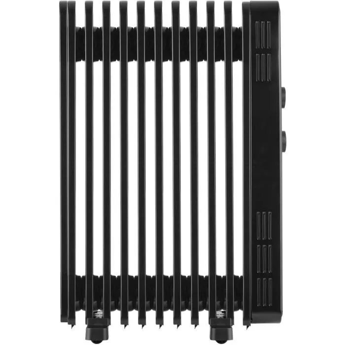 Sencor Radiateur à bain d'huile SOH 3511BK - Noir - 2300 W - Chauffage pour pièce de 16 à 23 m² - 3 niveaux - Sécurité surchauffe - 11 ailettes - Avec roulettes Sencor Radiateur à bain d'huile SOH 3511BK - Noir - 2300 W - Chauffage pour pièce de 16 à 23 m² - 3 niveaux - Sécurité surchauffe - 11 ailettes - Avec roulettes