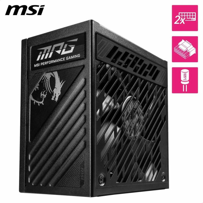 Bloc d’Alimentation MSI 306-7ZPFX11-CE0 80 Plus Gold ATX 17