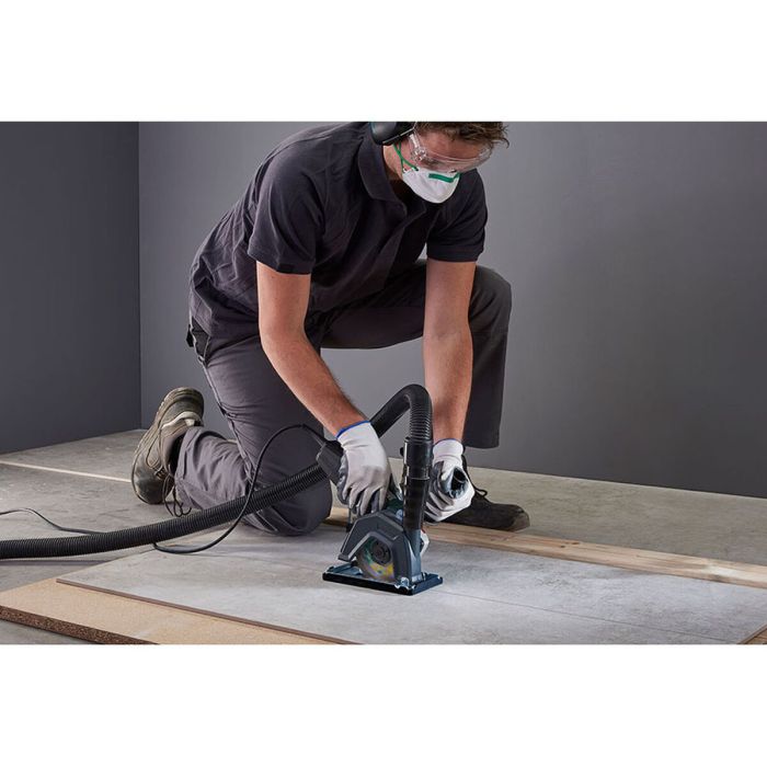 Support de guide d'aspiration de poussière et guide pour meuleuse d'angle Wolfcraft 5017000 3