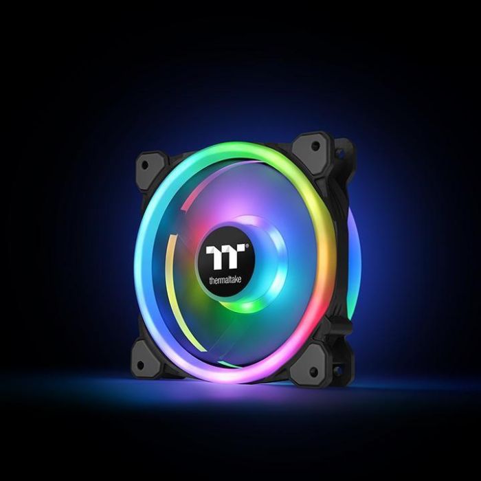 120mm Thermaltake Riing Trio 12 RGB 3 Pack 8