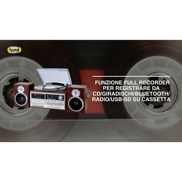 Tourne-disques Trevi 0T107230 Bois 2