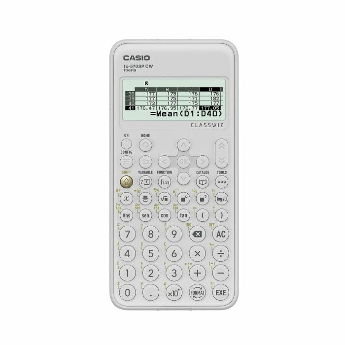 Calculatrice scientifique Casio Blanc 2