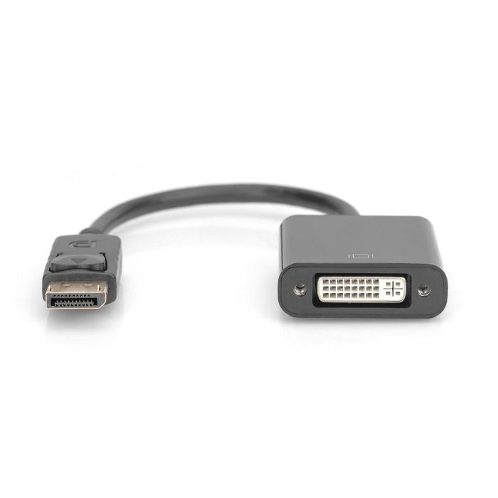 DIGITUS DisplayPort Adapter DP -> DVI 0,15m Verriegelung 1