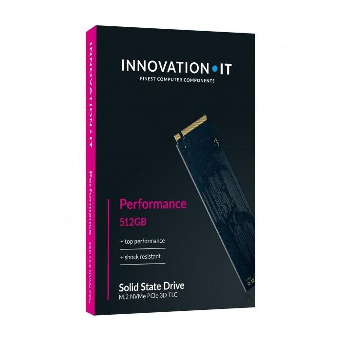 M.2 512GB InnovationIT Performance NVMe PCIe 3.0 x 4 bulk 2 M.2 512GB InnovationIT Performance NVMe PCIe 3.0 x 4 bulk 2