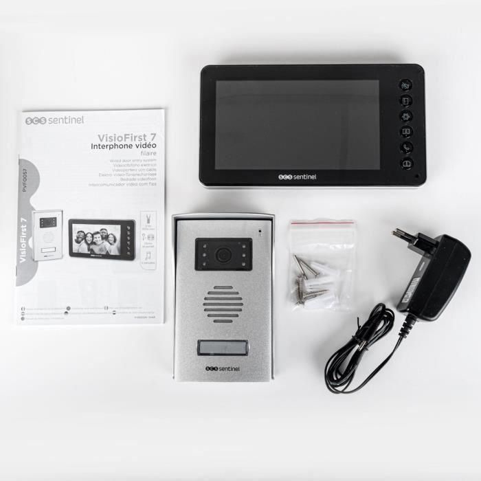 Interphone vidéo filaire - SCS SENTINEL - VisioFirst 7 - écran 7 - Garantie 3 ans 5 Interphone vidéo filaire - SCS SENTINEL - VisioFirst 7 - écran 7 - Garantie 3 ans 5