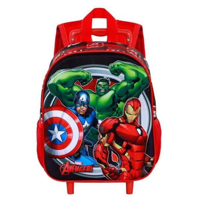 Cartable 3D avec roulettes The Avengers 10 Cartable 3D avec roulettes The Avengers 10