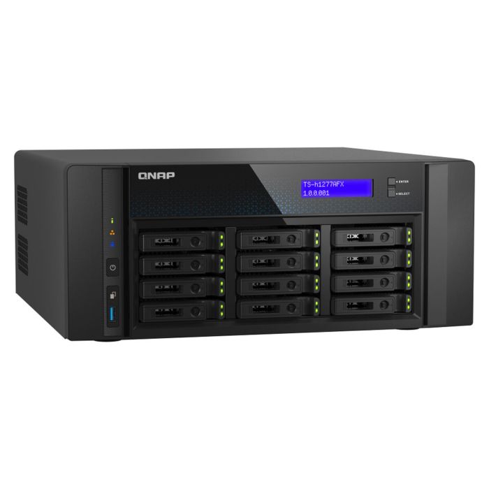 Stockage en Réseau NAS Qnap TS-H1277AFX-R7-32G Noir 3