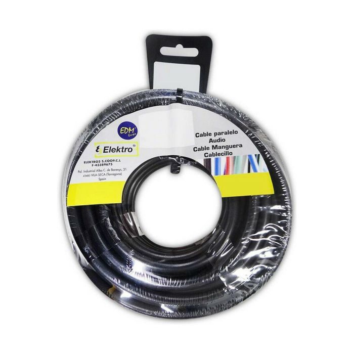 Câble EDM 28476 Noir 2,5 mm 50 m 0 Câble EDM 28476 Noir 2,5 mm 50 m 0