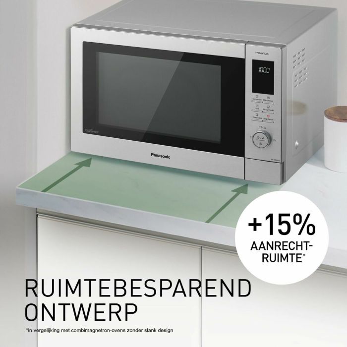 Micro-ondes avec Gril Panasonic NN-CD88QSEPG 1300 W 3