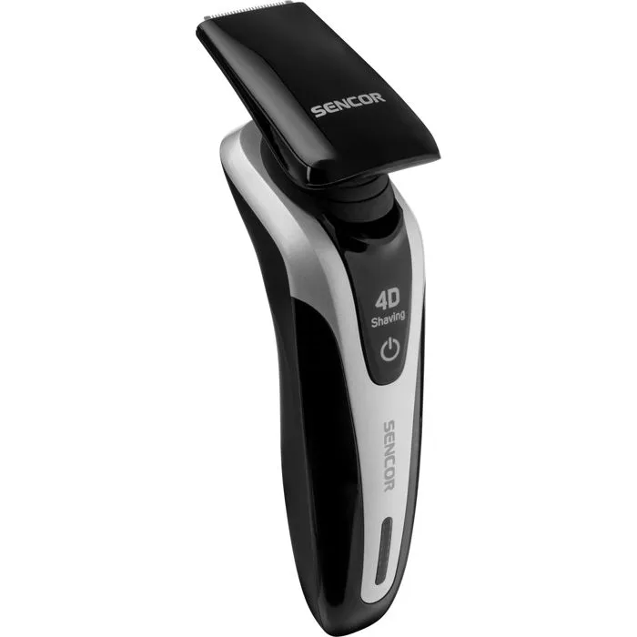 Sencor SMS 5011SL - Rasoir électrique rechargeable - 3 têtes pivotantes 4D - Rasage doux et précis - Résistant à l'eau - Batterie Li-Ion Sencor SMS 5011SL - Rasoir électrique rechargeable - 3 têtes pivotantes 4D - Rasage doux et précis - Résistant à l'eau - Batterie Li-Ion