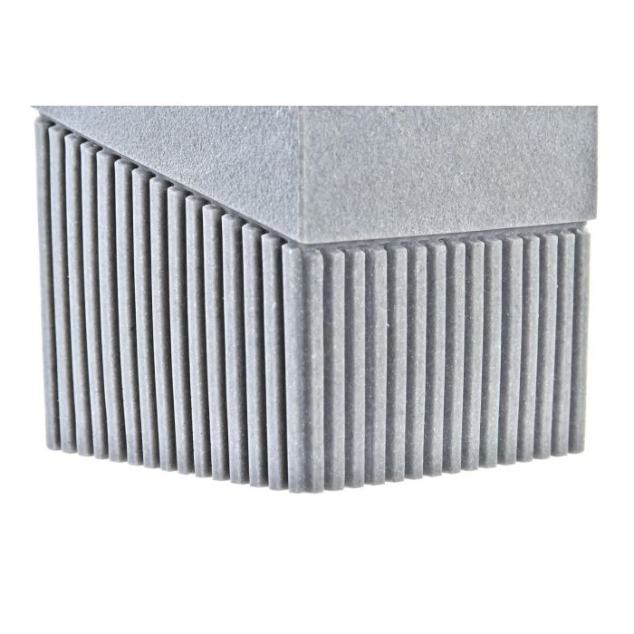 Support pour brosses à dents DKD Home Decor Gris Résine 7,6 x 7,6 x 10 cm 2 Support pour brosses à dents DKD Home Decor Gris Résine 7,6 x 7,6 x 10 cm 2