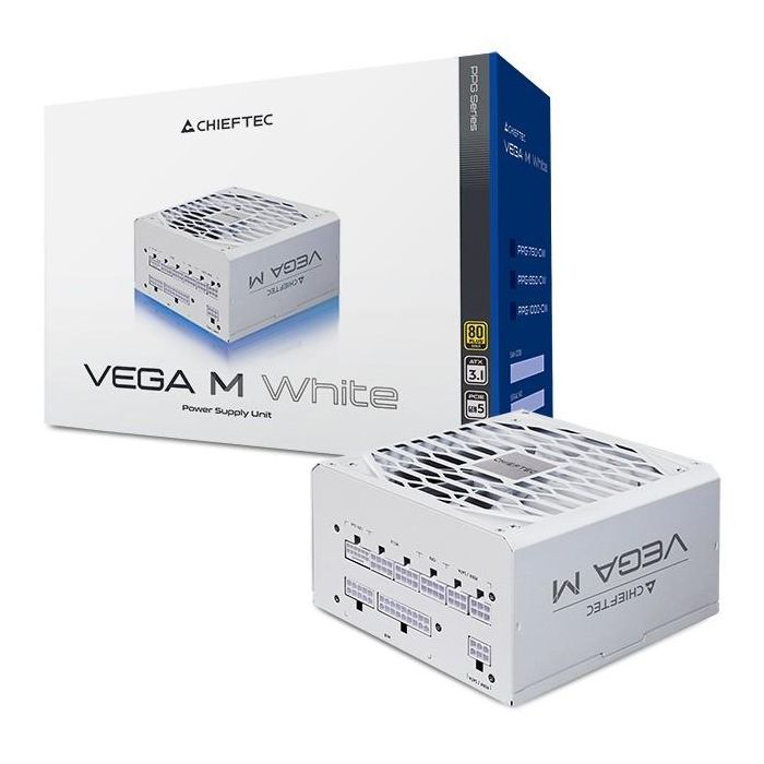 1000W Chieftec VEGA M White 80Plus Gold 5 1000W Chieftec VEGA M White 80Plus Gold 5