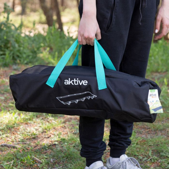 Lit de camping Aktive 193 X 14,5 X 67 CM (2 Unités) 5