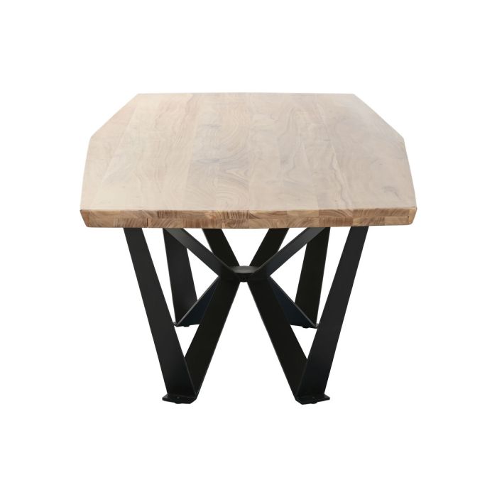 Table de Salle à Manger Home ESPRIT Métal Bois d'acacia 220 x 100 x 76 cm 6