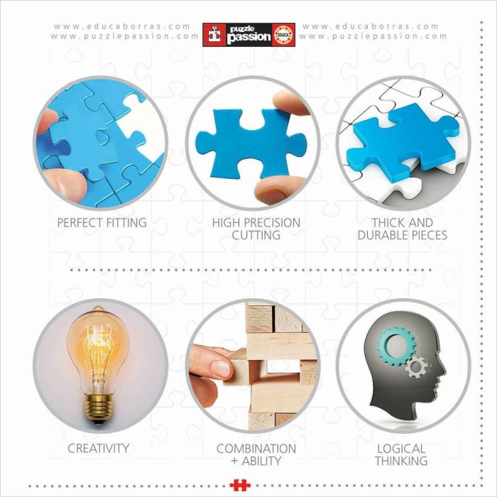 Puzzle Educa Arte en Cubo 36 Pièces 216 Pièces (6 Unités) 8