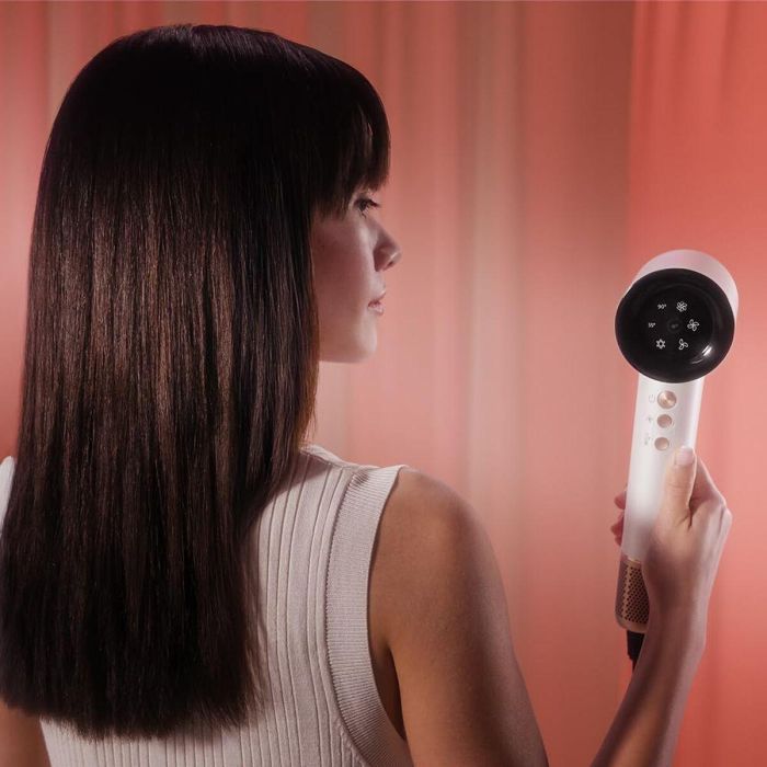 Sèche-cheveux Cecotec DryGlam Waves Champagne 1600W Plasma Coanda 4en1 écran digital 2 Sèche-cheveux Cecotec DryGlam Waves Champagne 1600W Plasma Coanda 4en1 écran digital 2