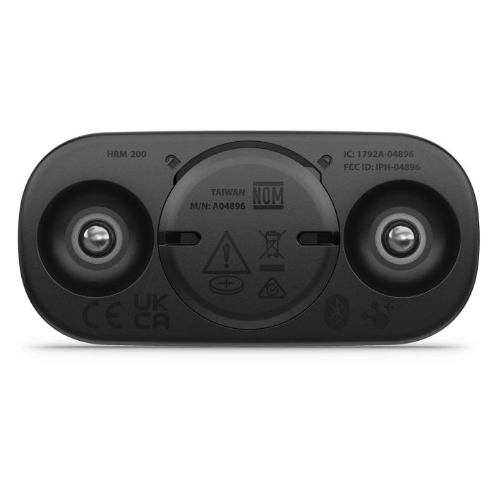 Garmin HRM 200 - Ceinture cardiofréquencemètre avec Bluetooth pour sports - Taille M à XL - Autonomie 1 an - Compatible montres et applications Garmin HRM 200 - Ceinture cardiofréquencemètre avec Bluetooth pour sports - Taille M à XL - Autonomie 1 an - Compatible montres et applications