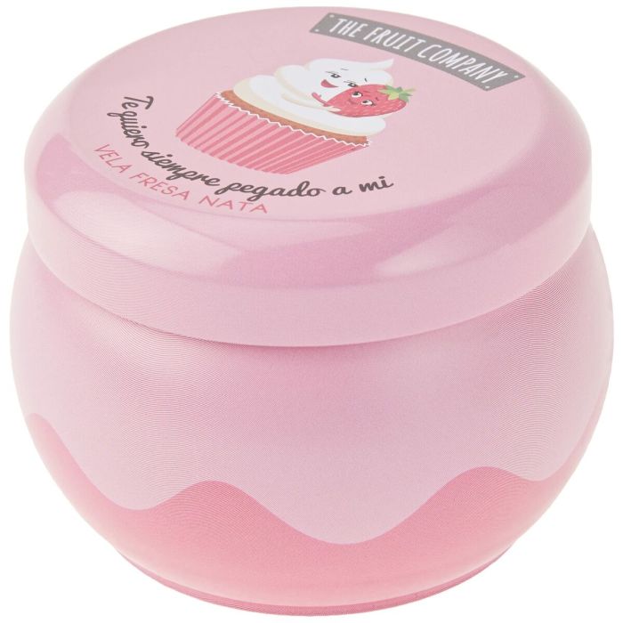 Bougie Parfumée The Fruit Company Fraise 150 g Crème 2 Bougie Parfumée The Fruit Company Fraise 150 g Crème 2