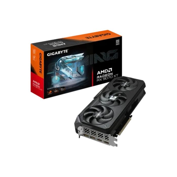 Gigabyte RX 9070 XT GAMING OC 16GB GDDR6 3Fan - Carte Graphique GV-R9070XTGAMING OC-16GD