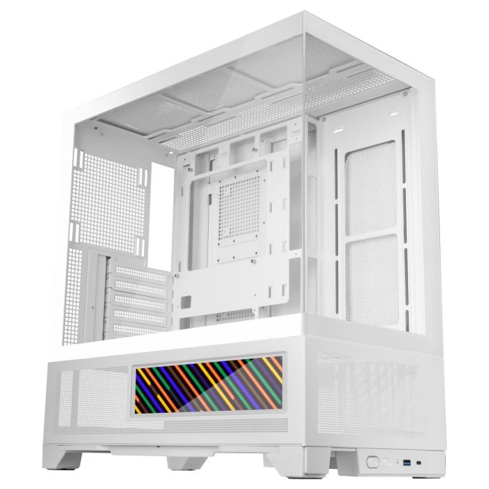 Boîtier ATX semi-tour Mars Gaming MCLCDXW Blanc 1 Boîtier ATX semi-tour Mars Gaming MCLCDXW Blanc 1
