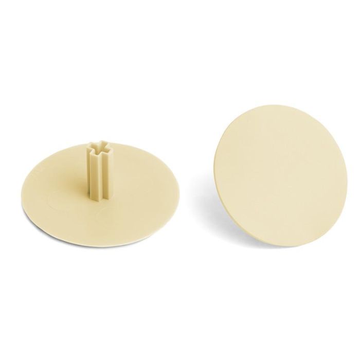 Tapa Embellecedora Allen 6 Ø40 Pivote 14 Acabado Blanco Herrajes Alk 1