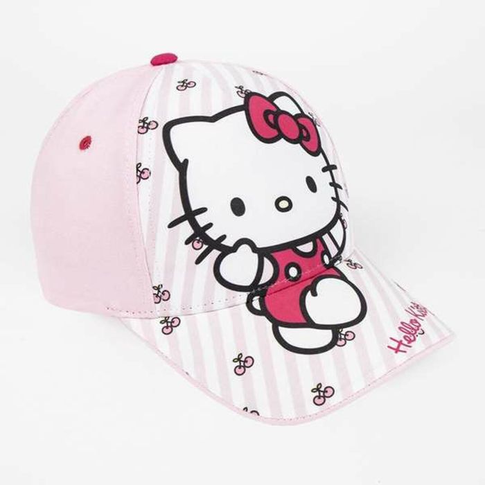Casquette enfant Hello Kitty Rose clair 2 Casquette enfant Hello Kitty Rose clair 2
