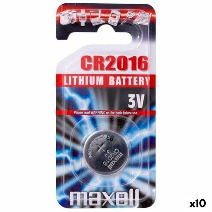 Pile Bouton au Lithium Maxell 3 V (10 Unités)