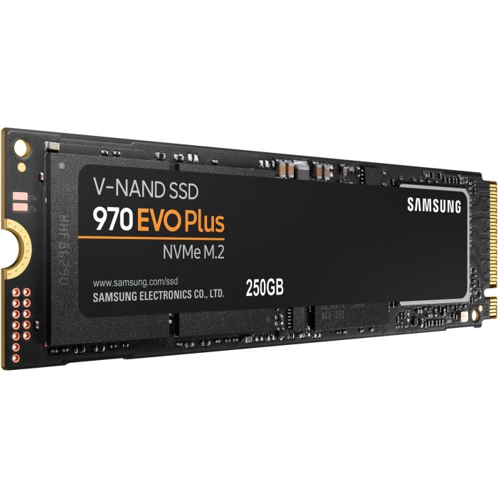 M.2 250GB Samsung 970 EVO plus NVMe PCIe 3.0 x 4 1.3 Phoenix Controller retail 3