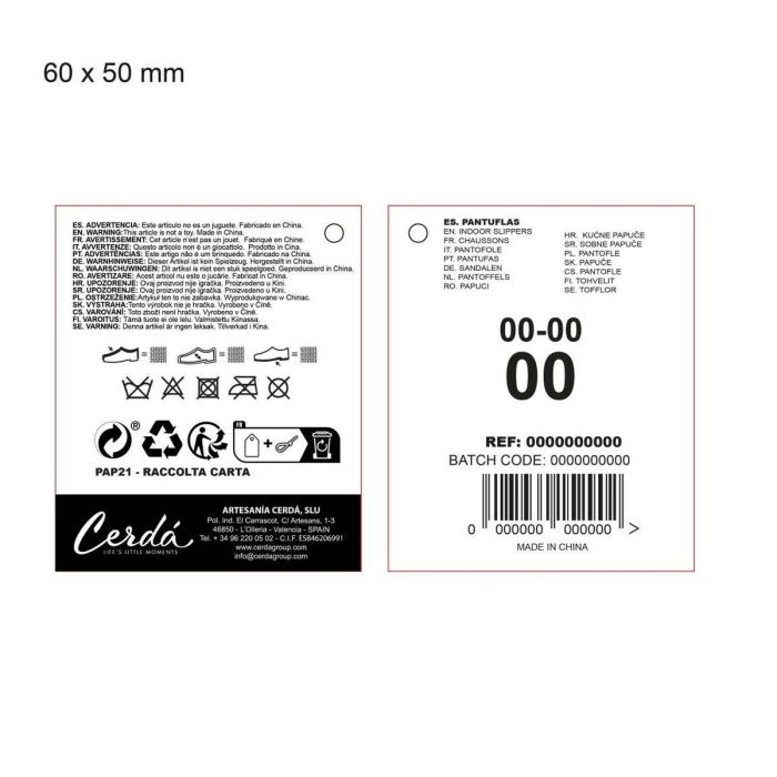 Chaussons Chucky Bleu 3 ans 3 Chaussons Chucky Bleu 3 ans 3