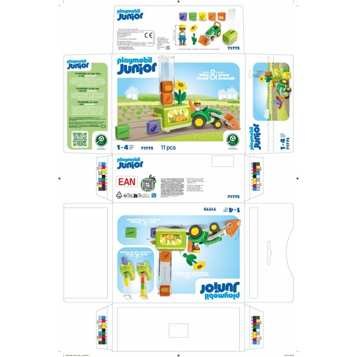 Playset Playmobil Junior 71773 11 Pièces 1