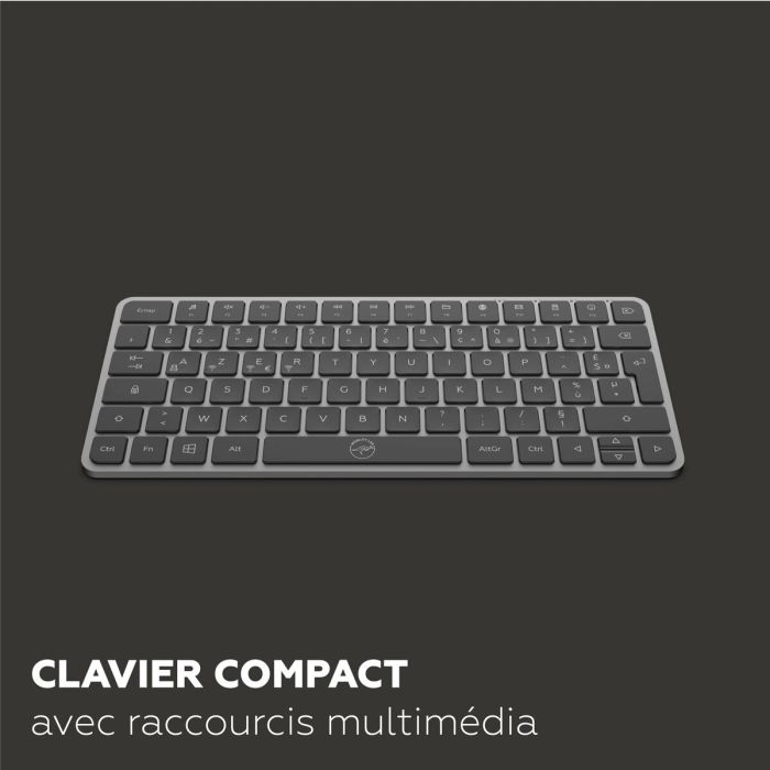 Clavier Mobility Lab KP430W Mini Gris 4