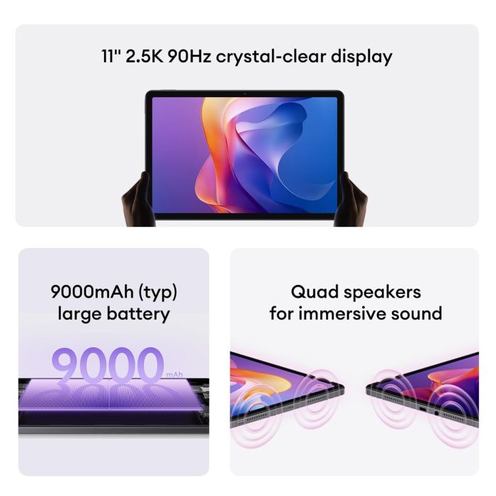 Tablette Xiaomi VHU5897EU 11" 8 GB RAM 256 GB Vert 1 Tablette Xiaomi VHU5897EU 11" 8 GB RAM 256 GB Vert 1