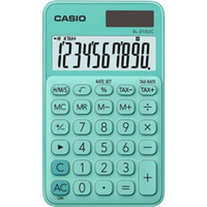 Calculatrice Casio SL-310UC-GN BOX Vert Plastique 2
