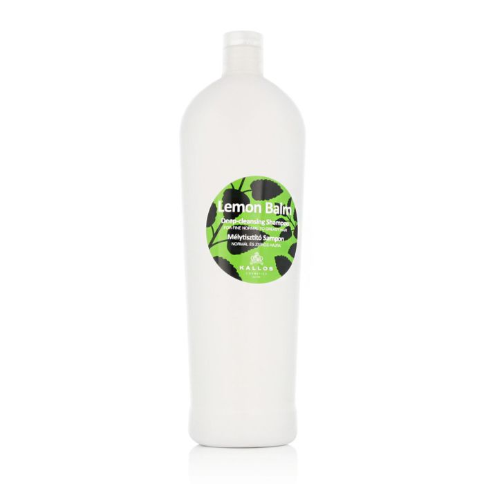 Shampoing de Lavage en Profondeur Kallos Cosmetics Lemon Balm 1 L Citron