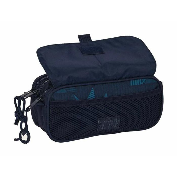 Trousse Fourre-Tout Triple Eckō Unltd. Peaks Blue marine 21,5 x 10 x 8 cm 1 Trousse Fourre-Tout Triple Eckō Unltd. Peaks Blue marine 21,5 x 10 x 8 cm 1