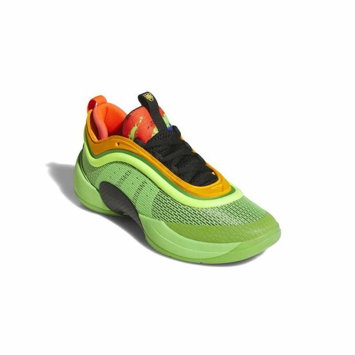 Chaussures de Basket-Ball pour Adultes Adidas D.O.N. Issue 5 Jaune Vert 3