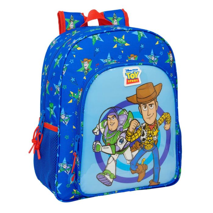 Cartable Toy Story Good vibes Bleu 32 x 38 x 12 cm
