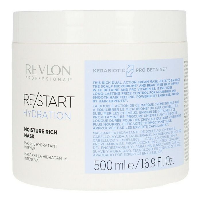 Revlon RE-START Masque Nourrissant Hydratation Rich 500 ml