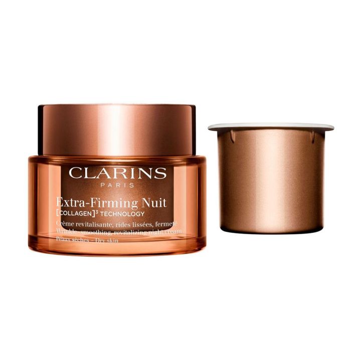 Clarins Crème De Nuit Peaux Sèches Extra Raffermissante Recharge 50 mL 1 Clarins Crème De Nuit Peaux Sèches Extra Raffermissante Recharge 50 mL 1