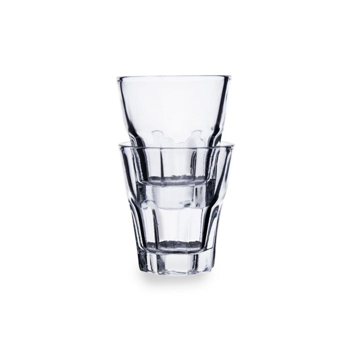 Set 6 Vasos Chupito Vidrio Jazz Quid 4 cL 1