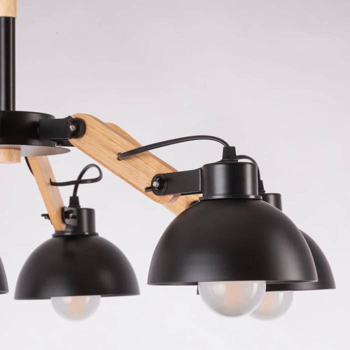 Lampe suspendue Bratsk SKD-P80014 en métal, style industriel pour intérieur 5 Lampe suspendue Bratsk SKD-P80014 en métal, style industriel pour intérieur 5