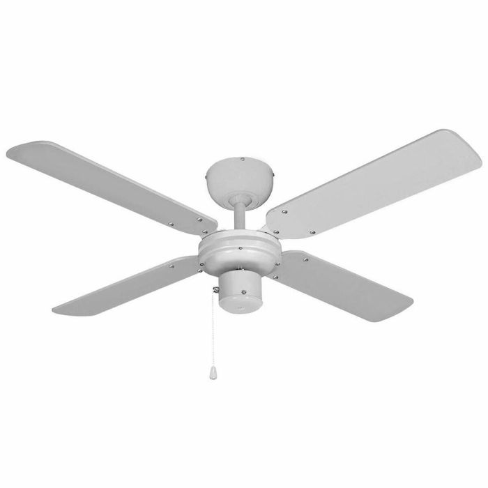 Ventilateur de Plafond EDM 33802 Báltico Blanc 50 W ø 102 cm 0 Ventilateur de Plafond EDM 33802 Báltico Blanc 50 W ø 102 cm 0