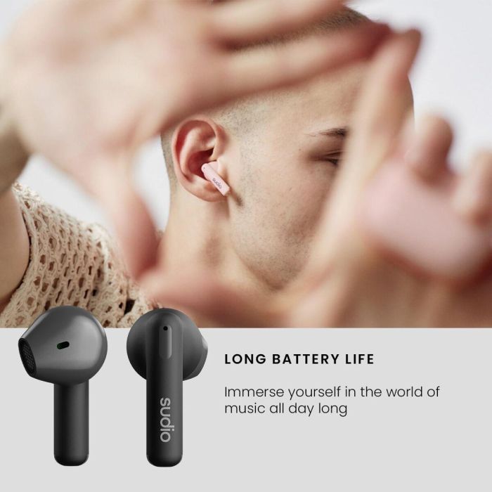 Écouteurs in Ear Bluetooth Sudio A1 True Wireless Noir 11