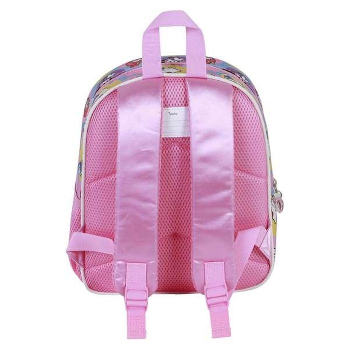 Cartable Hello Kitty Rose 30 x 25 x 10 cm 2