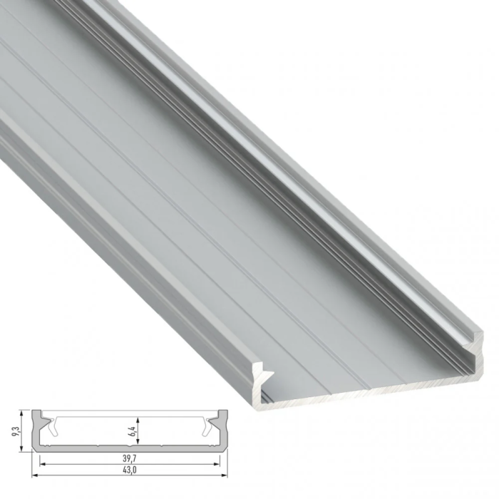Profilé Aluminium SOLIS 2,02M 4