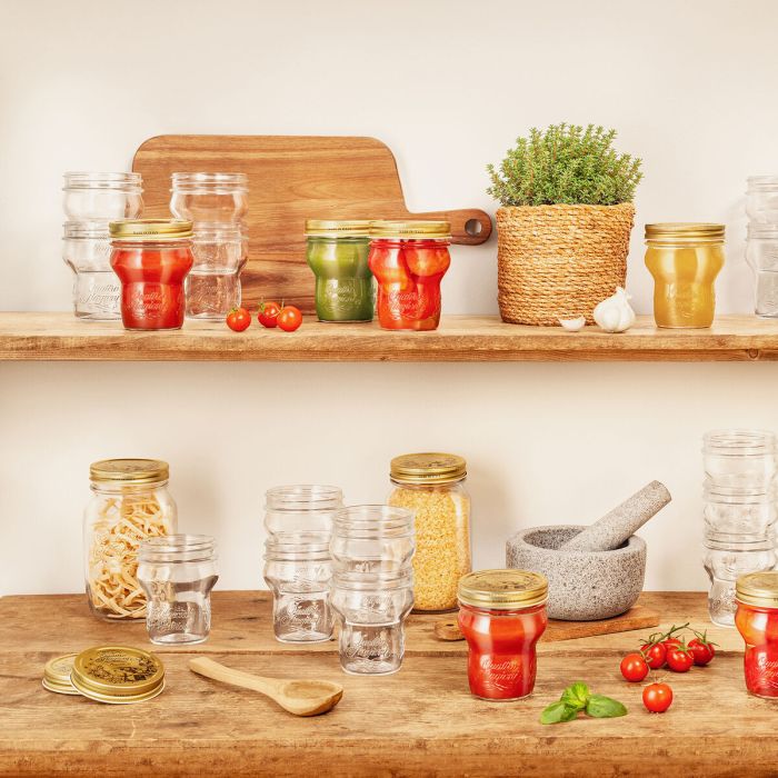 Récipient de Conservation des Aliments Bormioli Rocco Quattro Stagioni Transparent 270 ml (12 Unités) 5