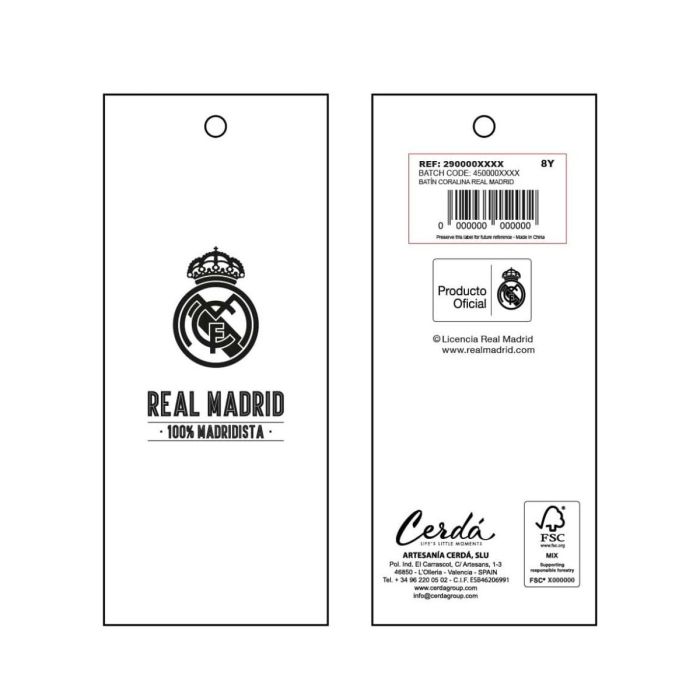 Peignoir pour Enfants Real Madrid C.F. 4
